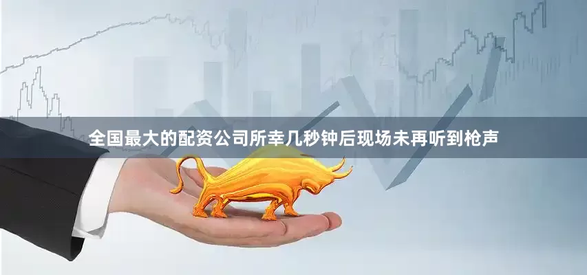 全国最大的配资公司所幸几秒钟后现场未再听到枪声